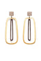 Grafton Black & Gold Earrings