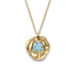 Molten Necklace with Moissanite