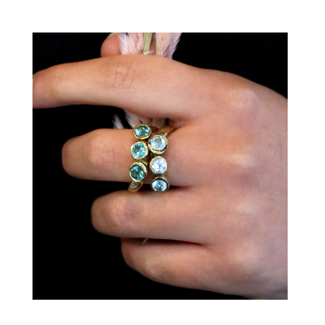 Moonwater Ring in 9ct Gold