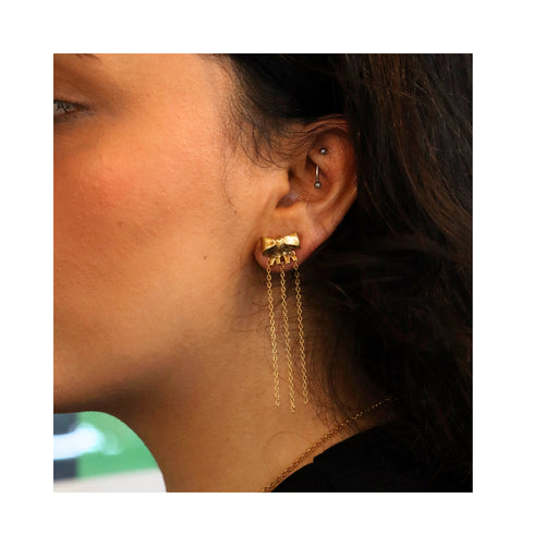 Bow earrings
