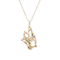 Molten Necklace with Gemstones