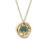 Molten Necklace with Moissanite