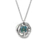 Molten Necklace with Moissanite
