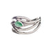 Peacock Ring in various gemstones