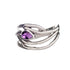 Peacock Ring in various gemstones
