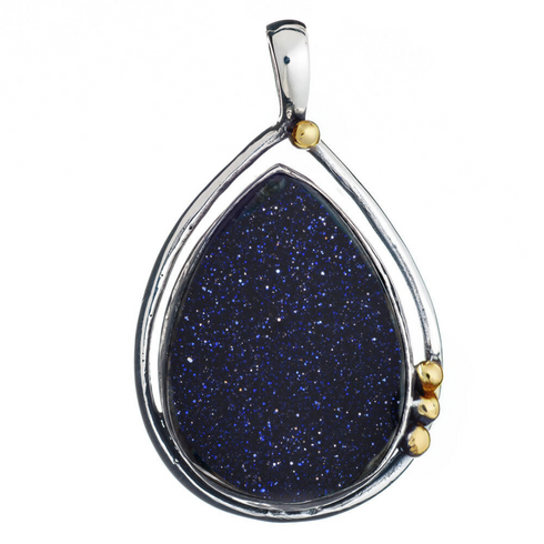 Poppy Pendant Large in various gemstones