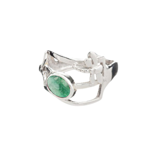 Small Dragonfly Ring in various gemstones