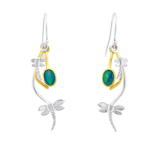 Ripple Earrings in various gemstones