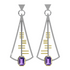 Adeline Earrings in various gemstones