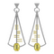 Adeline Earrings in various gemstones