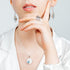 Celeste Necklace in Silver & various gemstones