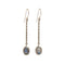 Clematis Earrings in various gemstones