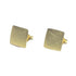 Deco Square Studs (Silver or Gold)