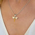 Wildlife Pendant - Small Dragonfly With Chain