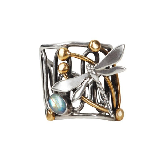 Dragonfly Ring in various gemstones