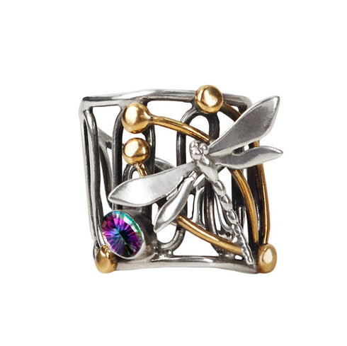 Dragonfly Ring in various gemstones