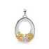 Giselle Pendant in various gemstones