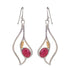 Iris Earrings in various gemstones