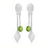 Karo Earrings in various gemstones