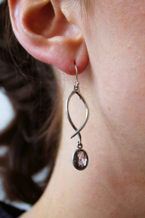 Lupin Earrings in various gemstones