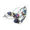 Orchard Flame Necklace in various gemstones