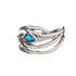 Peacock Ring in various gemstones