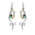 Ripple Earrings in various gemstones
