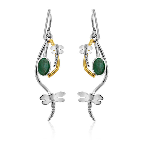 Ripple Earrings in various gemstones