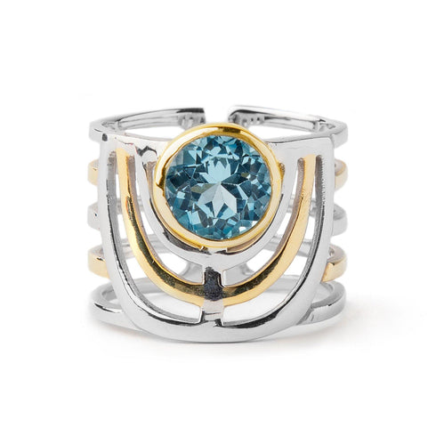 Solar Ring in various gemstones