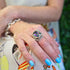 Whirlpool Ring in various gemstones