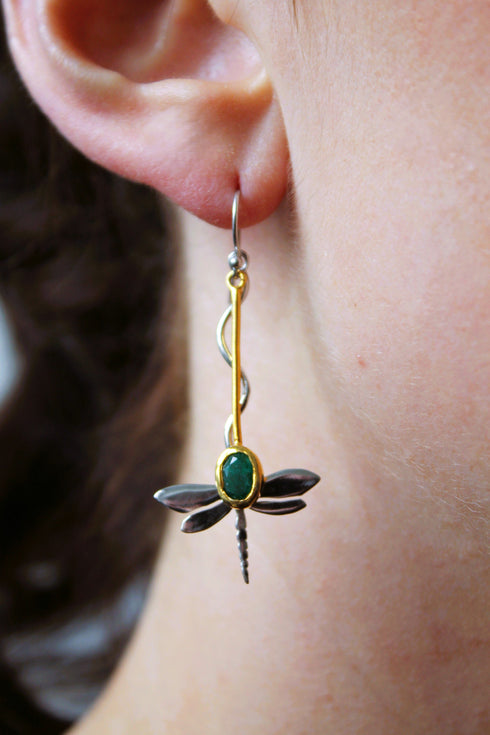 Willow Earrings in Various Gemstones