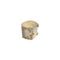 Adjustable Iona Silver & Gold Ring