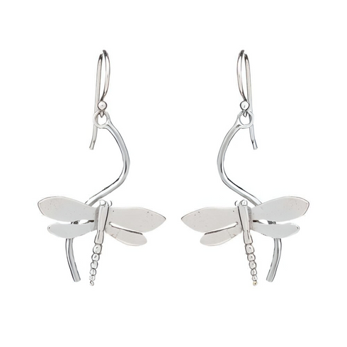 Wildlife Juniper Earrings (Silver or Gold)