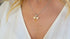Wildlife Pendant - Small Dragonfly With Gold Tail & Free Chain