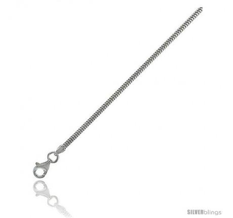 Silver Snake Chain 2mm 18" - The Collective Dublin
