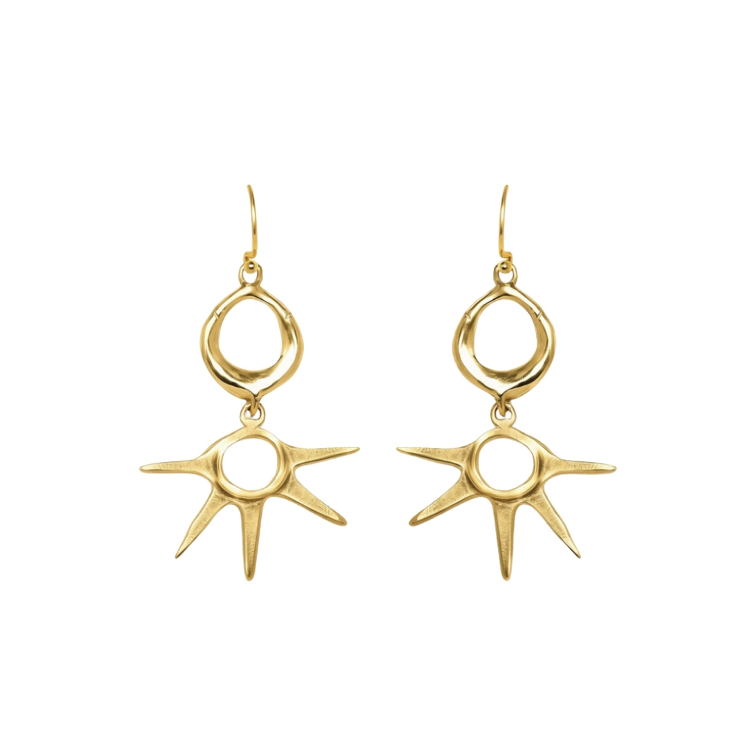 Réalta Earrings in 9ct Gold